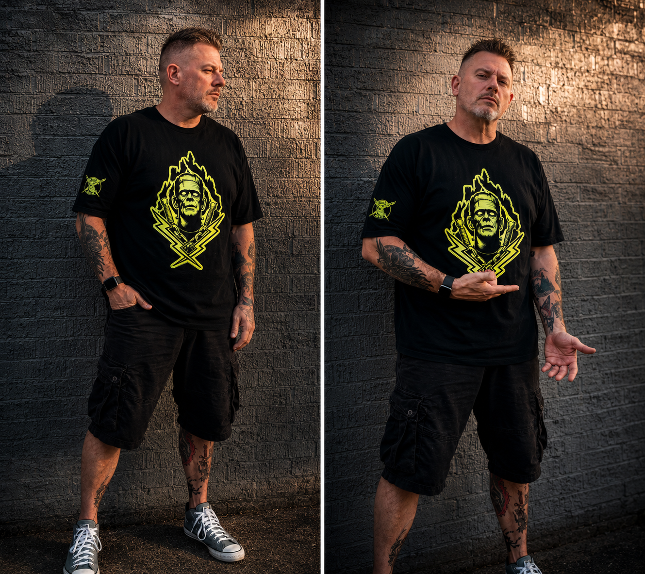“IT’S ALIVE!”-Frankenstein’s Monster Artist Series Tee